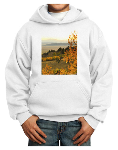 Nature Photography - Gentle Sunrise Youth Hoodie Pullover Sweatshirt by-Youth Hoodie-TooLoud-White-XS-Davson Sales