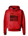 Nature Photography - Mountain Glow Hoodie Sweatshirt by-Hoodie-TooLoud-Red-Small-Davson Sales