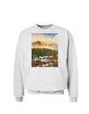 Nature Photography - Mountain Glow Sweatshirt by-Sweatshirts-TooLoud-White-Small-Davson Sales