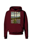 Nature Photography - Pine Kingdom Dark Hoodie Sweatshirt by-Hoodie-TooLoud-Maroon-Small-Davson Sales