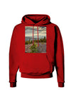 Nature Photography - Pine Kingdom Dark Hoodie Sweatshirt by-Hoodie-TooLoud-Red-Small-Davson Sales