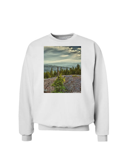 Nature Photography - Pine Kingdom Sweatshirt by-Sweatshirts-TooLoud-White-Small-Davson Sales