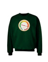 Naughty or Nice Meter Naughty Adult Dark Sweatshirt-Sweatshirts-TooLoud-Deep-Forest-Green-Small-Davson Sales