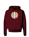 Naughty or Nice Meter Naughty Dark Hoodie Sweatshirt-Hoodie-TooLoud-Maroon-Small-Davson Sales