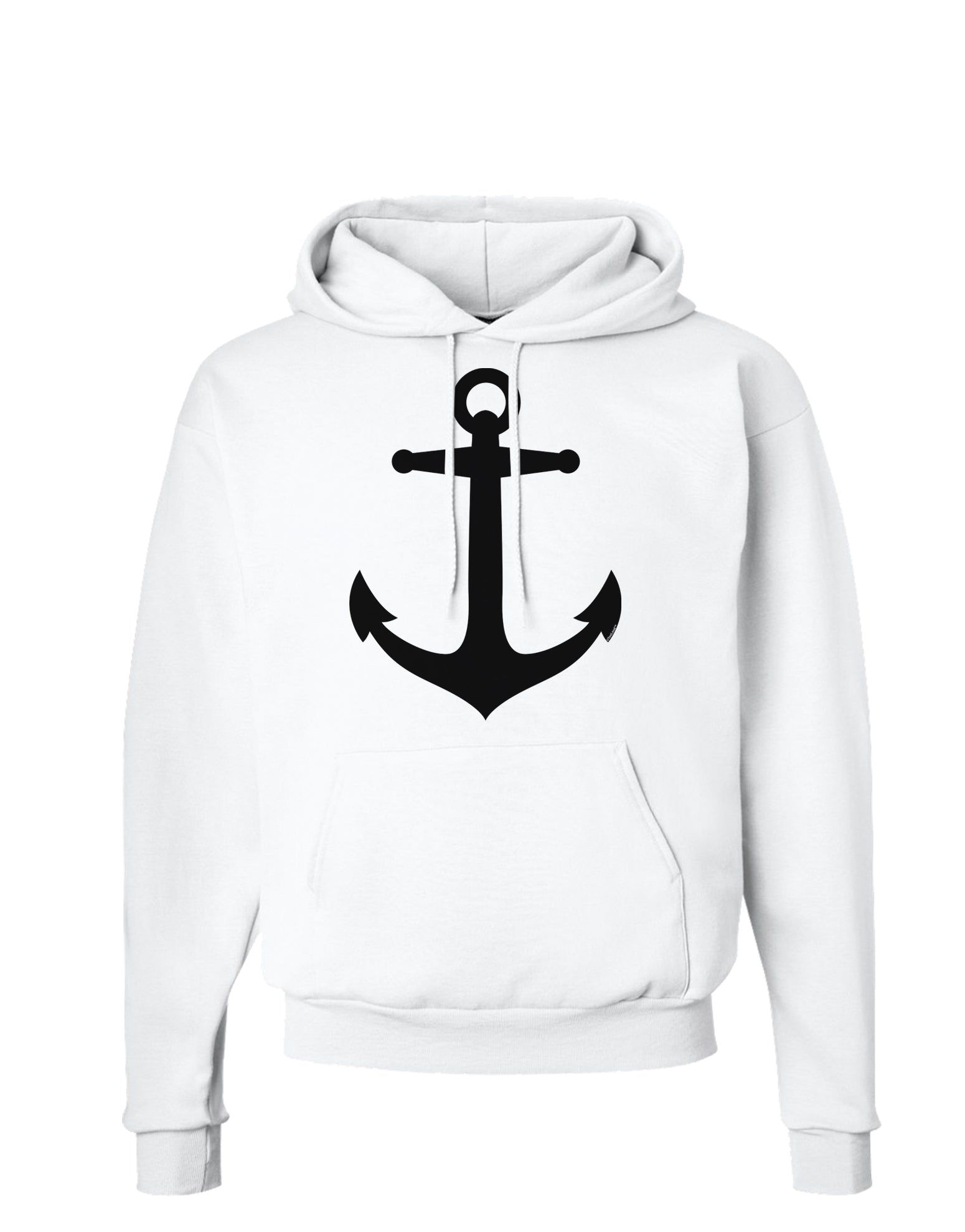 Nautical Sailor Anchor Hoodie Sweatshirt-Hoodie-TooLoud-White-Small-Davson Sales