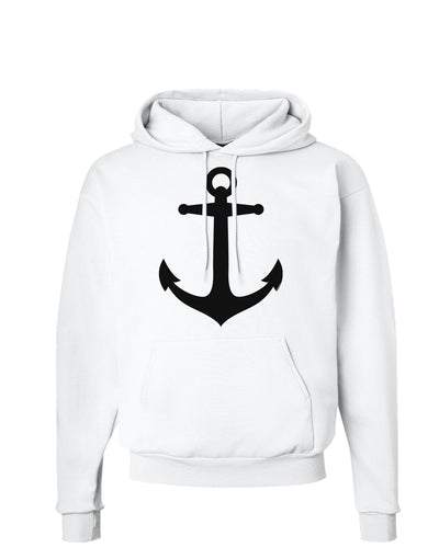 Nautical Sailor Anchor Hoodie Sweatshirt-Hoodie-TooLoud-White-Small-Davson Sales