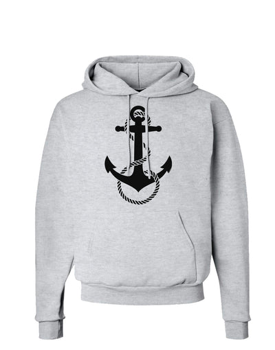 Nautical Sailor Rope Anchor Hoodie Sweatshirt-Hoodie-TooLoud-AshGray-Small-Davson Sales