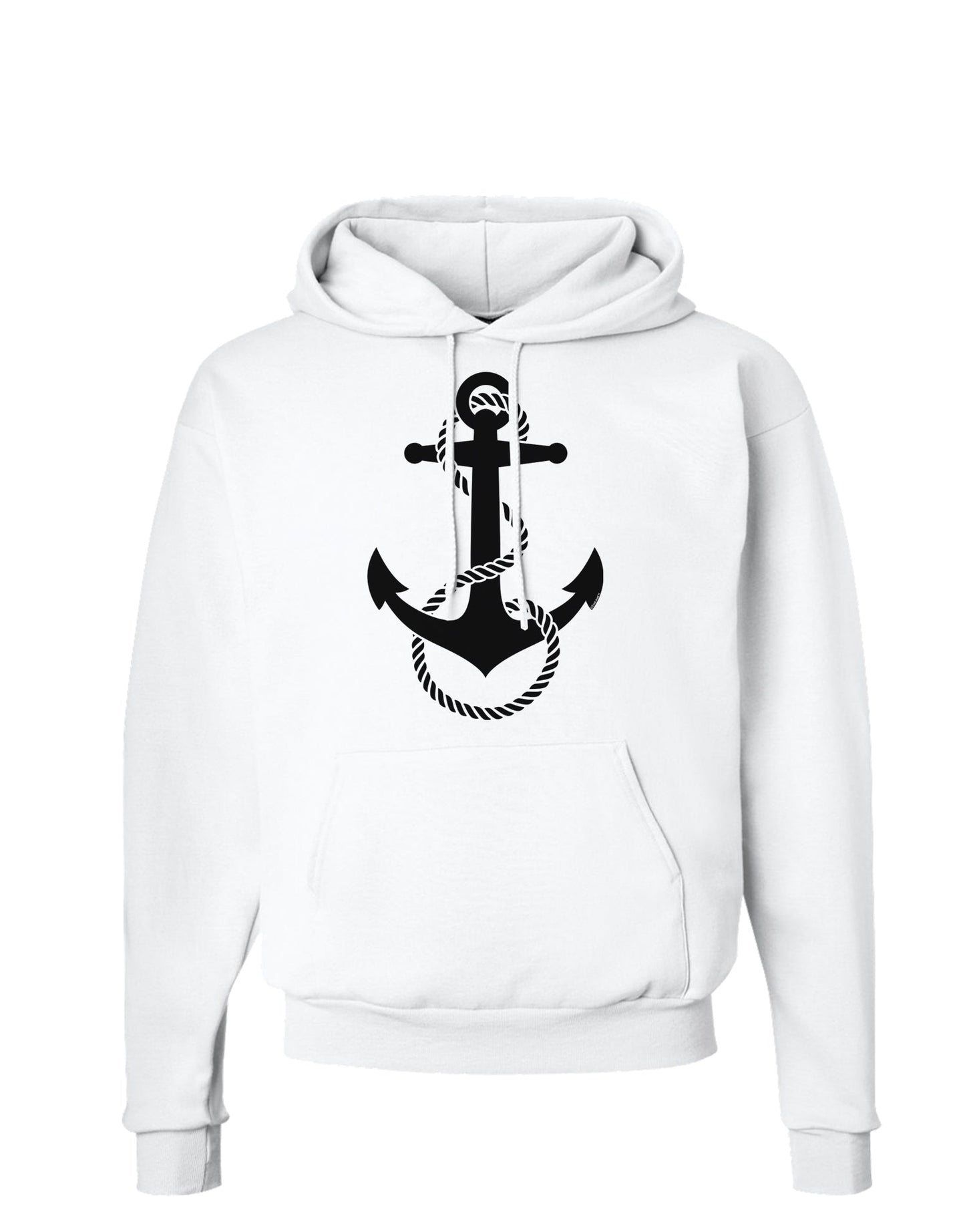 Nautical Sailor Rope Anchor Hoodie Sweatshirt-Hoodie-TooLoud-White-Small-Davson Sales