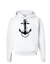 Nautical Sailor Rope Anchor Hoodie Sweatshirt-Hoodie-TooLoud-White-Small-Davson Sales