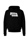 Nebraska - United States Shape Dark Hoodie Sweatshirt by TooLoud-Hoodie-TooLoud-Black-Small-Davson Sales