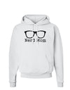 Nerd Mom - Glasses Hoodie Sweatshirt by TooLoud-Hoodie-TooLoud-White-Small-Davson Sales