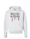 Nerdy and Dirty Hoodie Sweatshirt-Hoodie-TooLoud-White-Small-Davson Sales