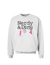 Nerdy and Dirty Sweatshirt-Sweatshirt-TooLoud-White-Small-Davson Sales