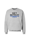 Net Neutrality Sweatshirt-Sweatshirts-TooLoud-AshGray-Small-Davson Sales