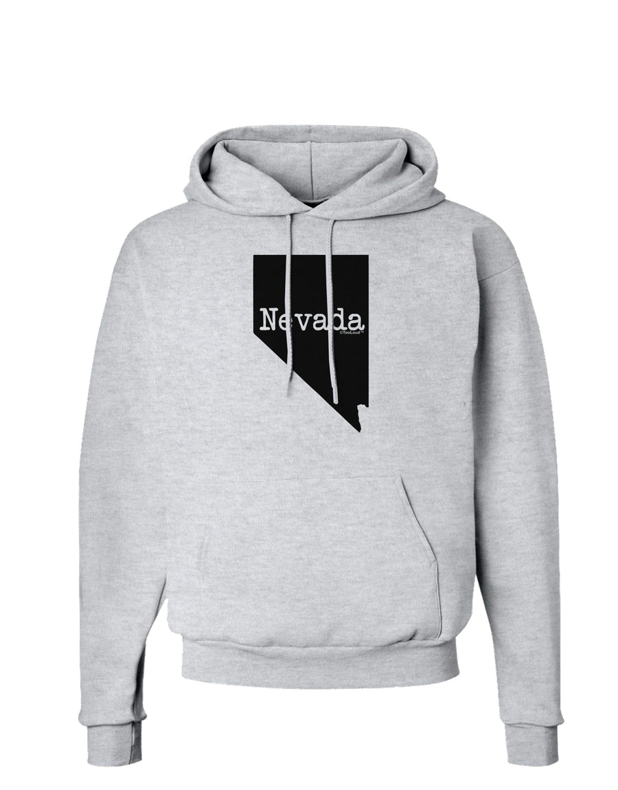 Nevada - United States Shape Hoodie Sweatshirt by TooLoud-Hoodie-TooLoud-White-Small-Davson Sales