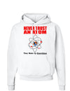 Never Trust An Atom Hoodie Sweatshirt-Hoodie-TooLoud-White-Small-Davson Sales