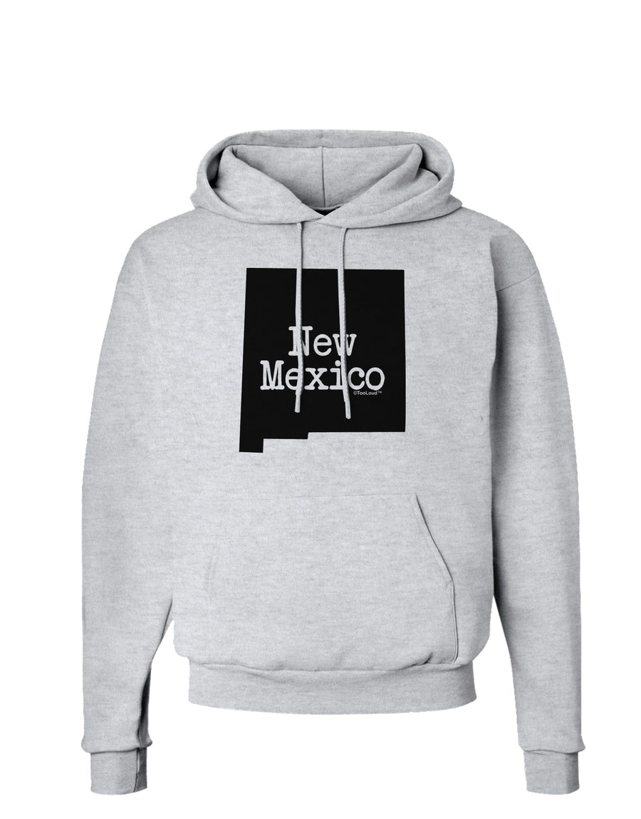 New Mexico - United States Shape Hoodie Sweatshirt by TooLoud-Hoodie-TooLoud-White-Small-Davson Sales