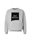 New Mexico - United States Shape Sweatshirt by TooLoud-Sweatshirts-TooLoud-AshGray-Small-Davson Sales