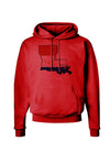 New Orleans Louisiana Flag Hoodie Sweatshirt-Hoodie-TooLoud-Red-Small-Davson Sales