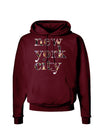 New York City - City Lights Dark Hoodie Sweatshirt by TooLoud-Hoodie-TooLoud-Maroon-Small-Davson Sales