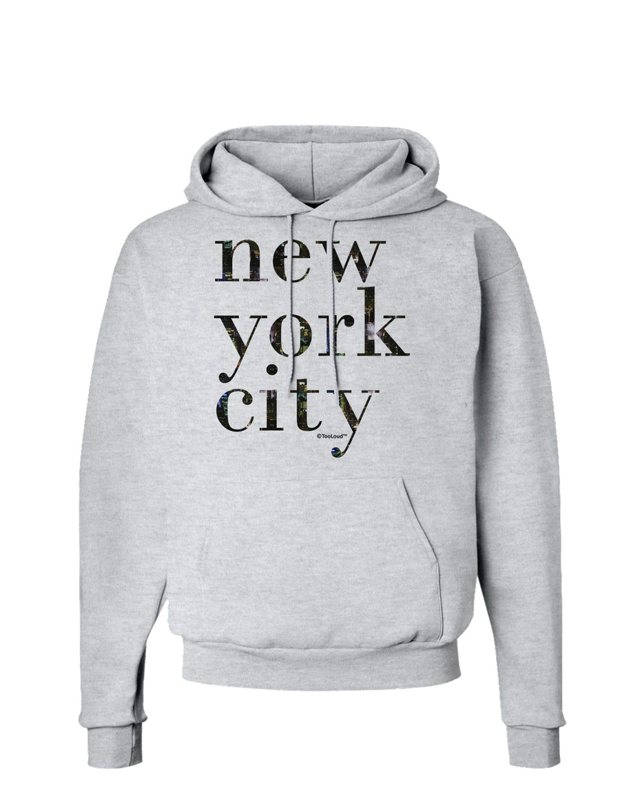 New York City - City Lights Hoodie Sweatshirt by TooLoud-Hoodie-TooLoud-White-Small-Davson Sales