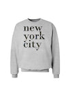 New York City - City Lights Sweatshirt by TooLoud-Sweatshirts-TooLoud-AshGray-Small-Davson Sales