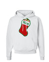 Nice Stocking Cute Christmas Hoodie Sweatshirt-Hoodie-TooLoud-White-Small-Davson Sales