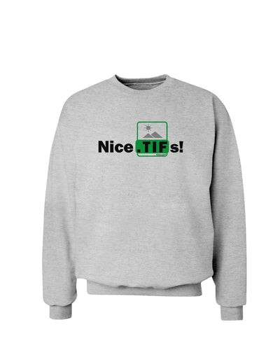 Nice Tifs Sweatshirt-Sweatshirts-TooLoud-AshGray-Small-Davson Sales