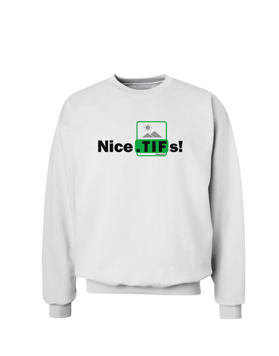 Nice Tifs Sweatshirt-Sweatshirts-TooLoud-White-Small-Davson Sales