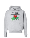 Nice to be Naughty Hoodie Sweatshirt-Hoodie-TooLoud-AshGray-Small-Davson Sales