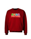 Nicu Nurse Adult Dark Sweatshirt-Sweatshirts-TooLoud-Deep-Red-Small-Davson Sales