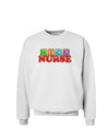 Nicu Nurse Sweatshirt-Sweatshirts-TooLoud-White-Small-Davson Sales