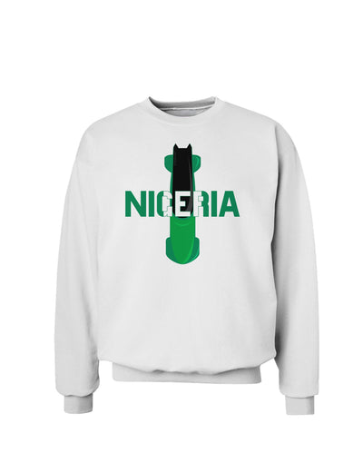 Nigeria Bobsled Sweatshirt by TooLoud-Sweatshirts-TooLoud-White-Small-Davson Sales