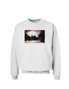 Nighttime Flamingos Sweatshirt-Sweatshirts-TooLoud-White-Small-Davson Sales