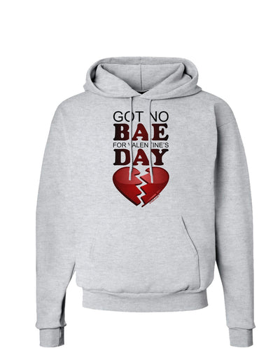 No Bae For Valentine's Day Hoodie Sweatshirt-Hoodie-TooLoud-AshGray-Small-Davson Sales