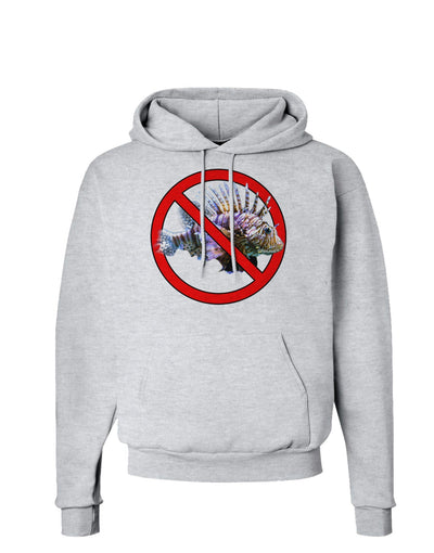 No Lionfish Hoodie Sweatshirt-Hoodie-TooLoud-AshGray-Small-Davson Sales