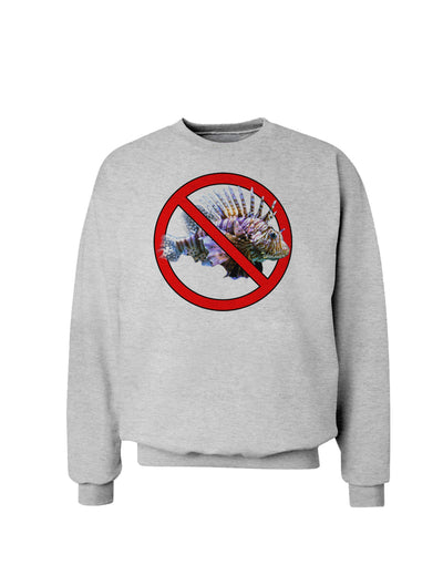 No Lionfish Sweatshirt-Sweatshirts-TooLoud-AshGray-Small-Davson Sales