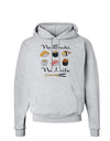 No Sushi No Life Hoodie Sweatshirt-Hoodie-TooLoud-AshGray-Small-Davson Sales