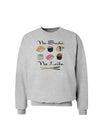 No Sushi No Life Sweatshirt-Sweatshirts-TooLoud-AshGray-Small-Davson Sales