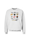 No Sushi No Life Sweatshirt-Sweatshirts-TooLoud-White-Small-Davson Sales