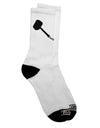 Nordic Runes Lucky Odin Mjolnir Valhalla Adult Crew Socks - Expertly Crafted by TooLoud-Socks-TooLoud-White-Ladies-4-6-Davson Sales