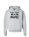 Not A Cartoon Eyes Green Hoodie Sweatshirt-Hoodie-TooLoud-AshGray-Small-Davson Sales