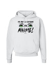 Not A Cartoon Eyes Green Hoodie Sweatshirt-Hoodie-TooLoud-White-Small-Davson Sales