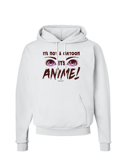 Not A Cartoon Eyes Magenta Hoodie Sweatshirt-Hoodie-TooLoud-White-Small-Davson Sales