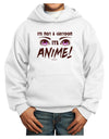 Not A Cartoon Eyes Magenta Youth Hoodie Pullover Sweatshirt-Youth Hoodie-TooLoud-White-XS-Davson Sales