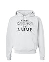 Not A Cartoon Text Hoodie Sweatshirt-Hoodie-TooLoud-White-Small-Davson Sales