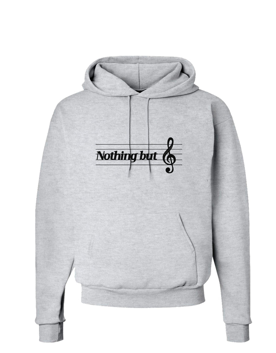 Nothing But Treble Music Pun Hoodie Sweatshirt by TooLoud-Hoodie-TooLoud-White-Small-Davson Sales