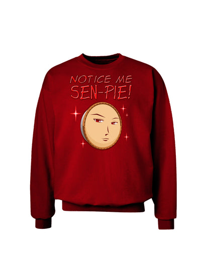 Notice Me Sen-pie Adult Dark Sweatshirt-Sweatshirts-TooLoud-Deep-Red-Small-Davson Sales