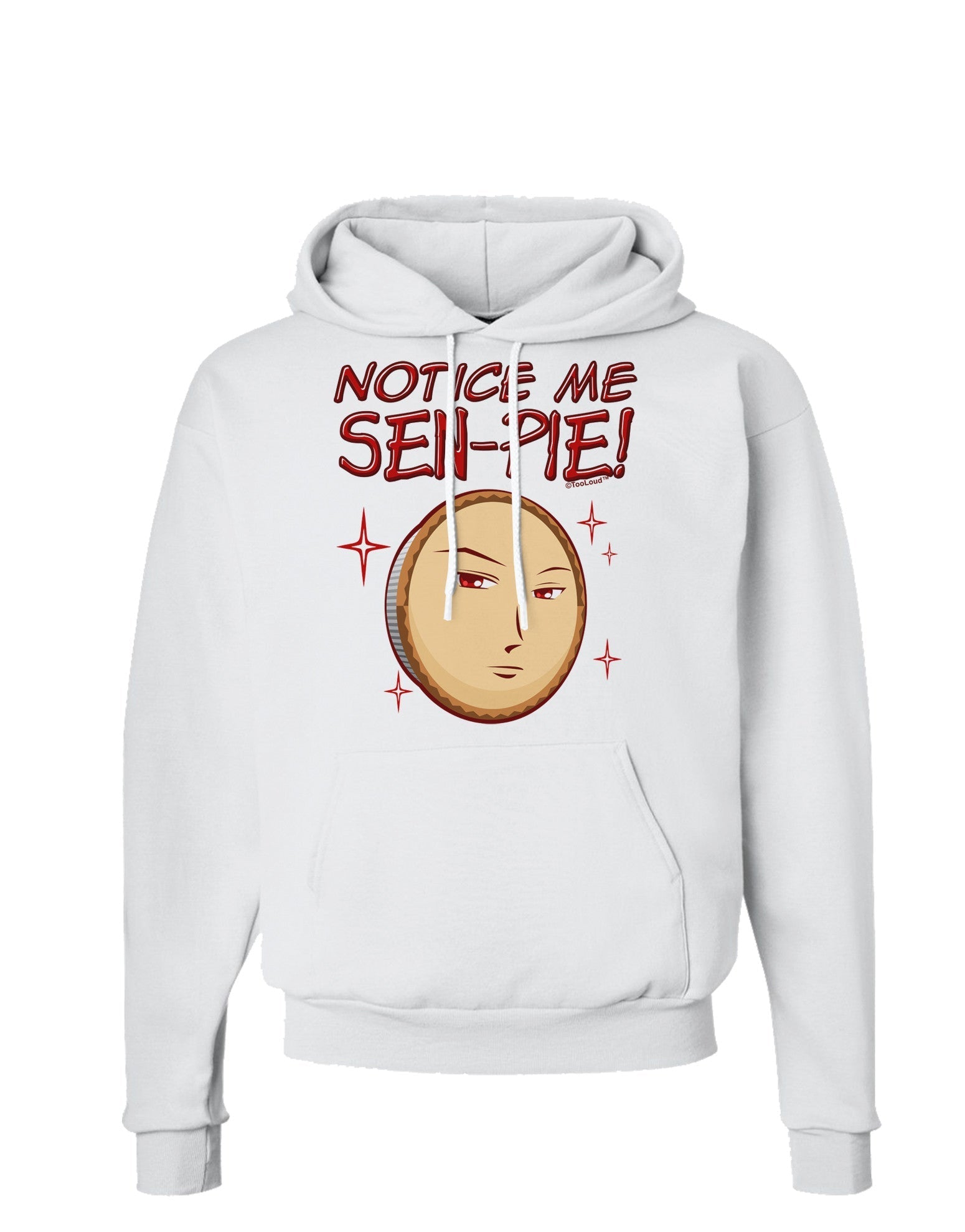 Notice Me Sen-pie Hoodie Sweatshirt-Hoodie-TooLoud-White-Small-Davson Sales