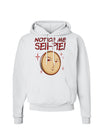 Notice Me Sen-pie Hoodie Sweatshirt-Hoodie-TooLoud-White-Small-Davson Sales